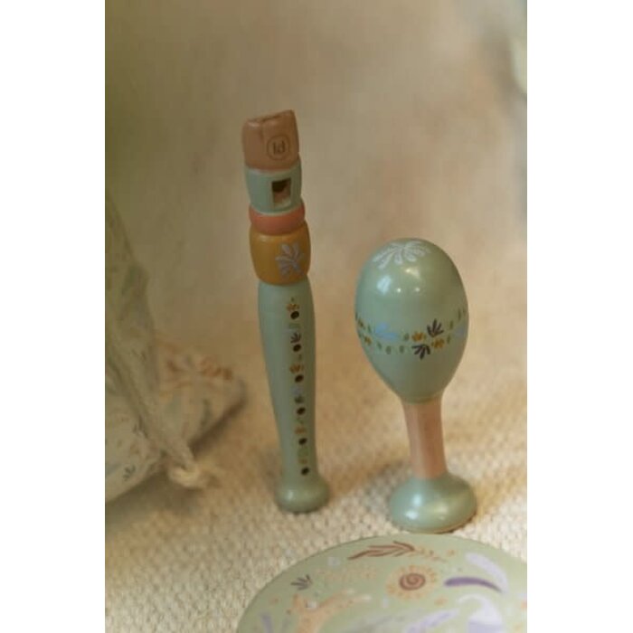 Little Dutch Muziekset - Groen - Safari Friends FSC
