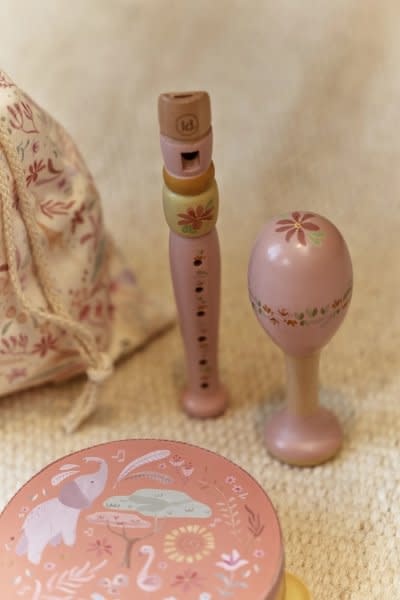 Little Dutch Muziekset - Pink - Safari Friends FSC