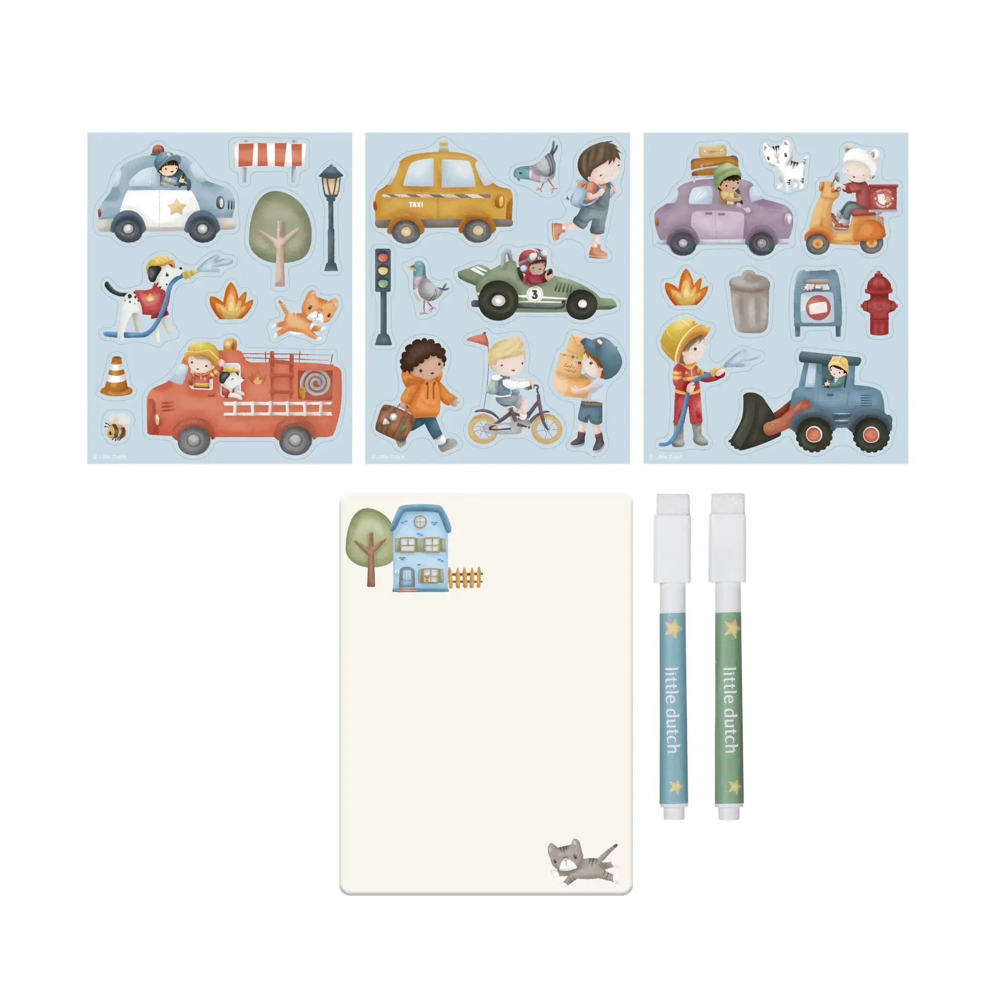 Little Dutch Magnetisch speelboek - Jim