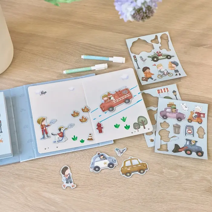 Little Dutch Magnetisch speelboek - Jim
