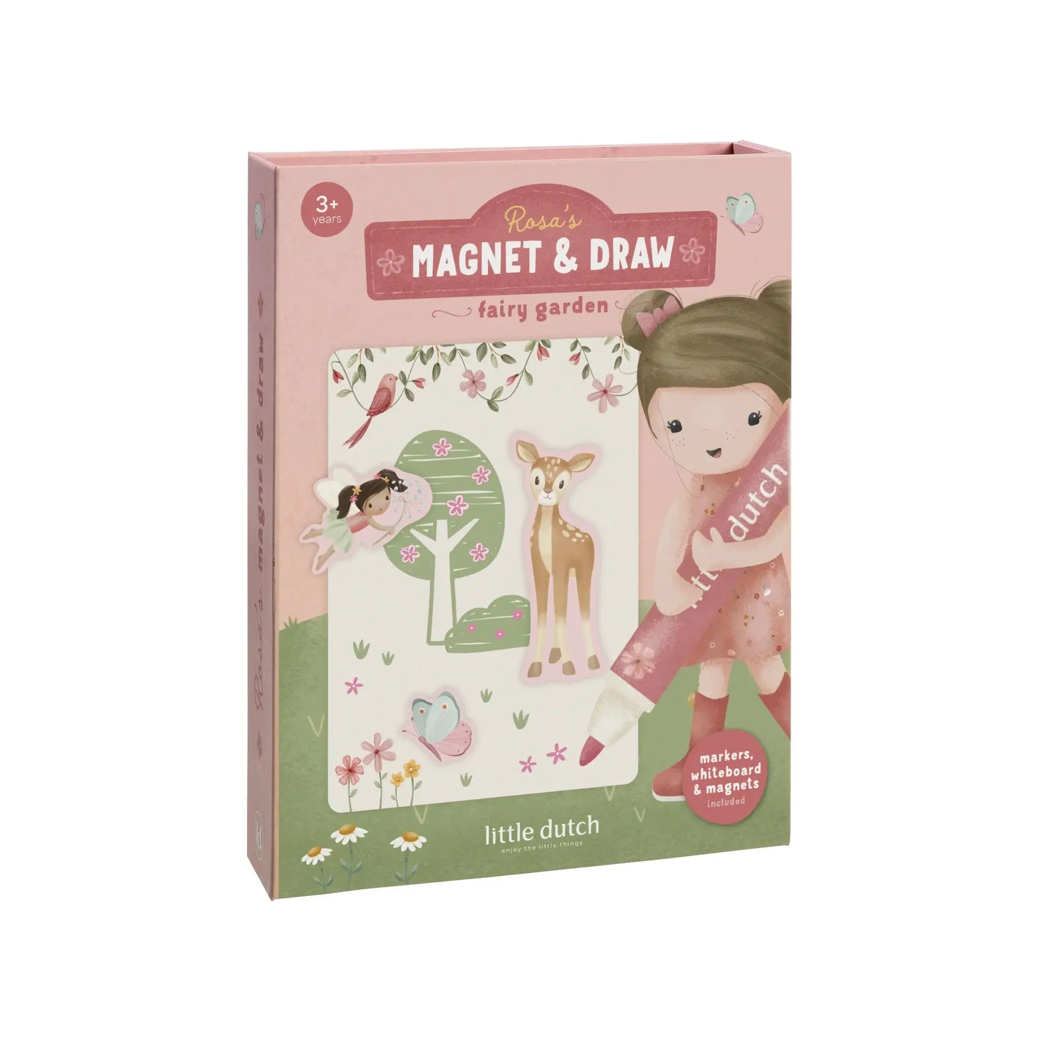 Little Dutch Magnetisch speelboek - Rosa