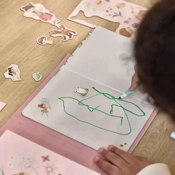 Little Dutch Magnetisch speelboek - Rosa