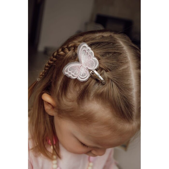 Little Yune Haarspeldjes | Butterfly - Roze