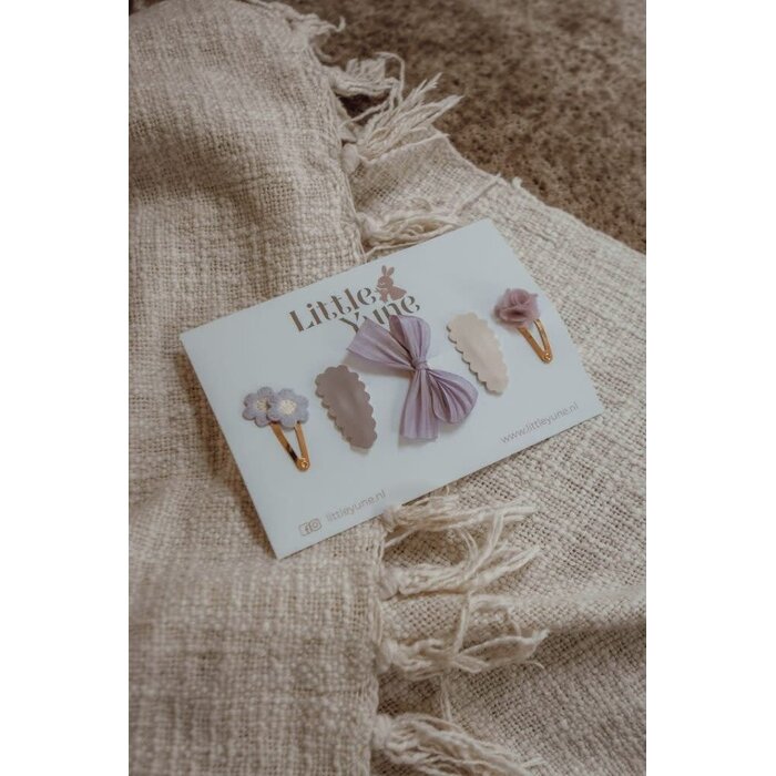 Little Yune Haarspeldjes | Set Livia - 4 cm
