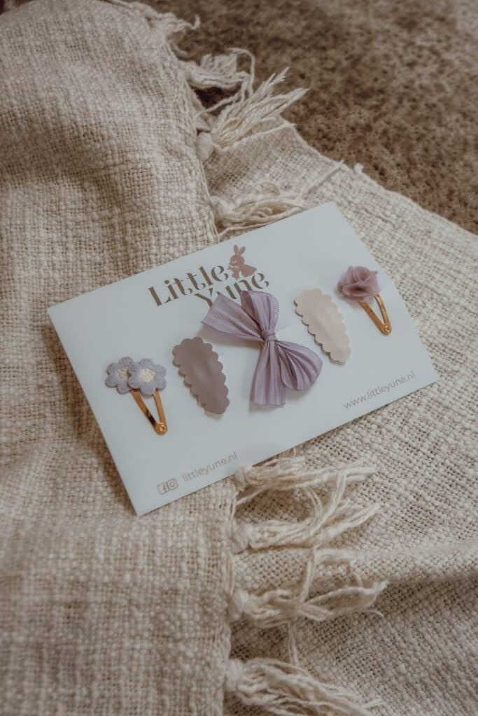 Little Yune Haarspeldjes | Set Livia - 4 cm