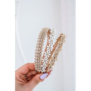Little Yune Diademen | Daisy Dreams - White Daisy (midden)
