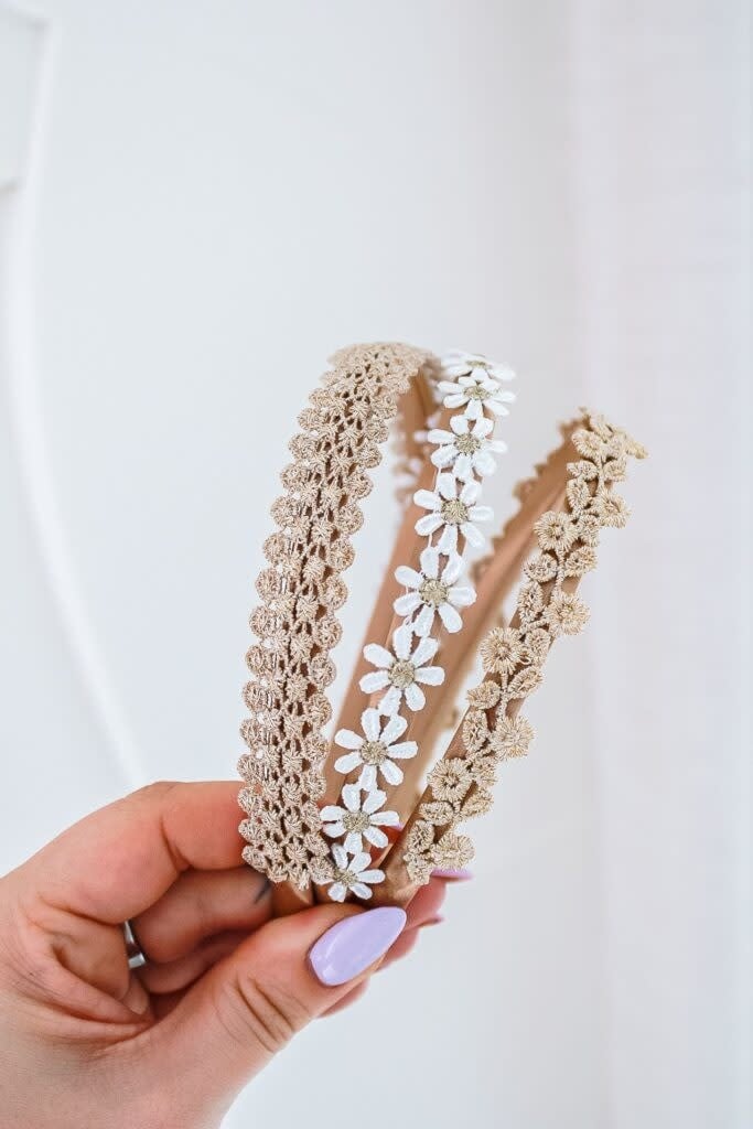 Little Yune Diademen | Daisy Dreams - White Daisy (midden)