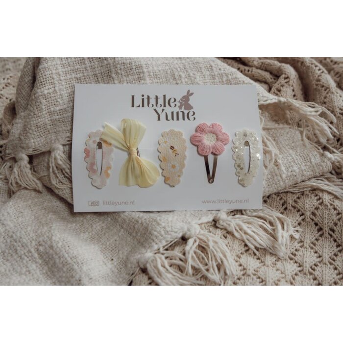 Little Yune Haarspeldjes | Set – Noëlle - 3 cm