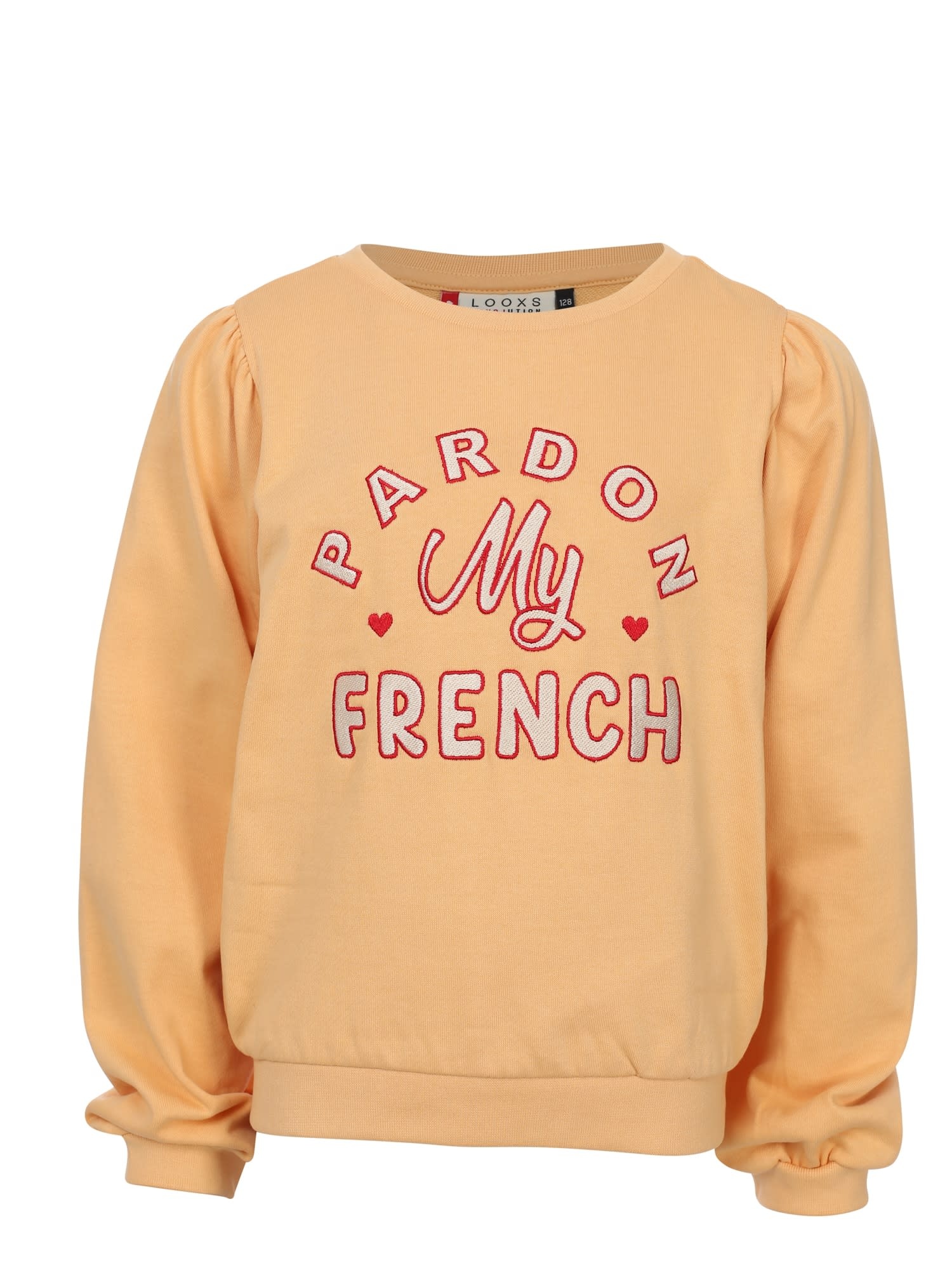 Looxs Little Lurex Sweater BANANA SHAKE