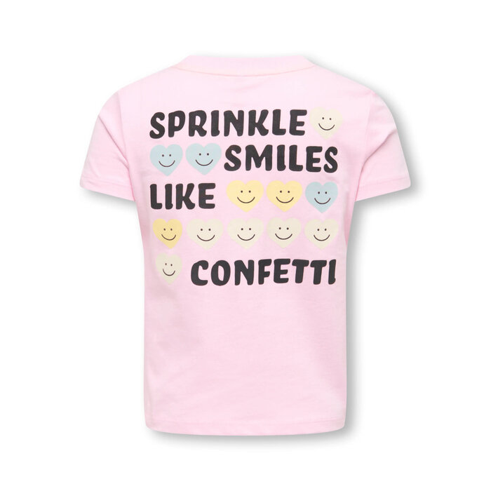 Kids Only KMGSILVIA SS REG TEE JRS Pink