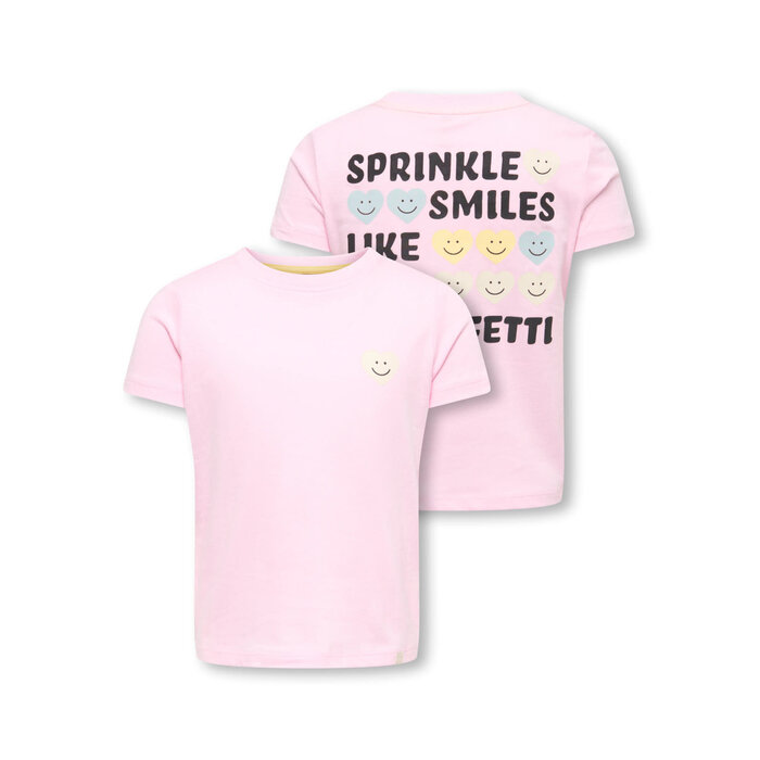 Kids Only KMGSILVIA SS REG TEE JRS Pink