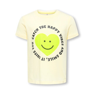 Kids Only KMGSILVIA SS REG TEE JRS Yellow