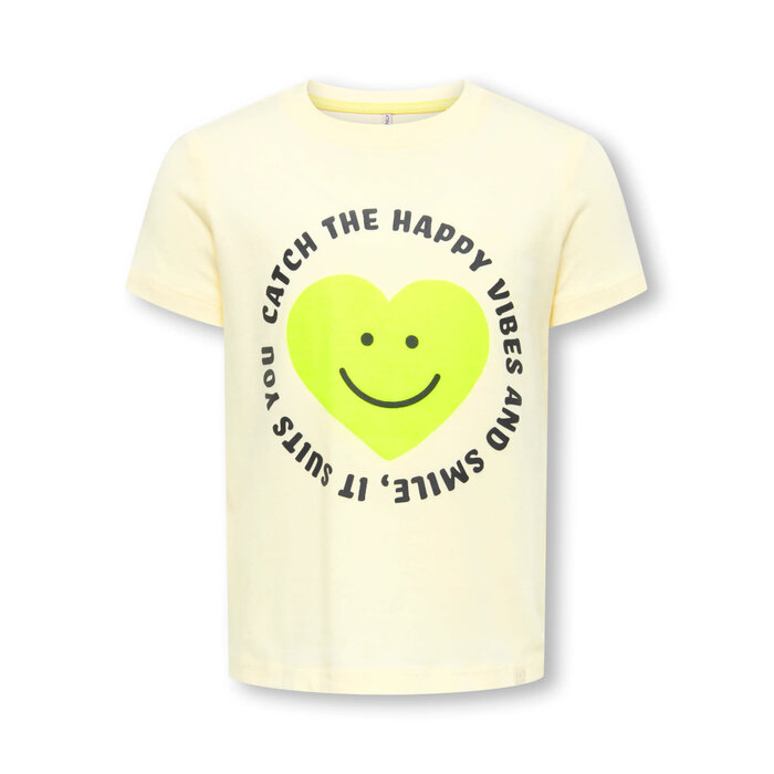 Kids Only KMGSILVIA SS REG TEE JRS Yellow