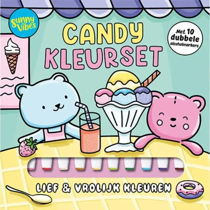 Lantaarn publishers Sunny vibes - Candy kleurset
