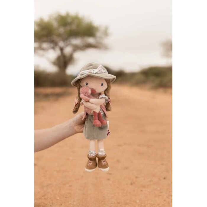 Little Dutch Knuffelpop Ranger Rosa - 35 cm