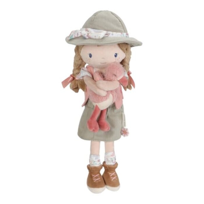 Little Dutch Knuffelpop Ranger Rosa - 35 cm