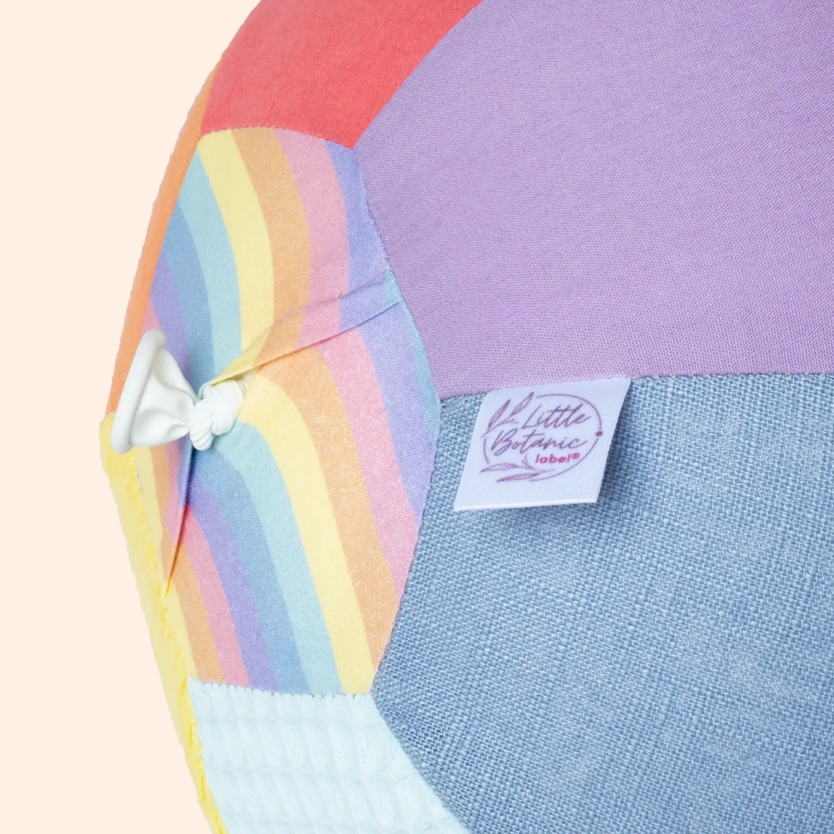Little Botanic label Sensorische Ballonbal - pastel