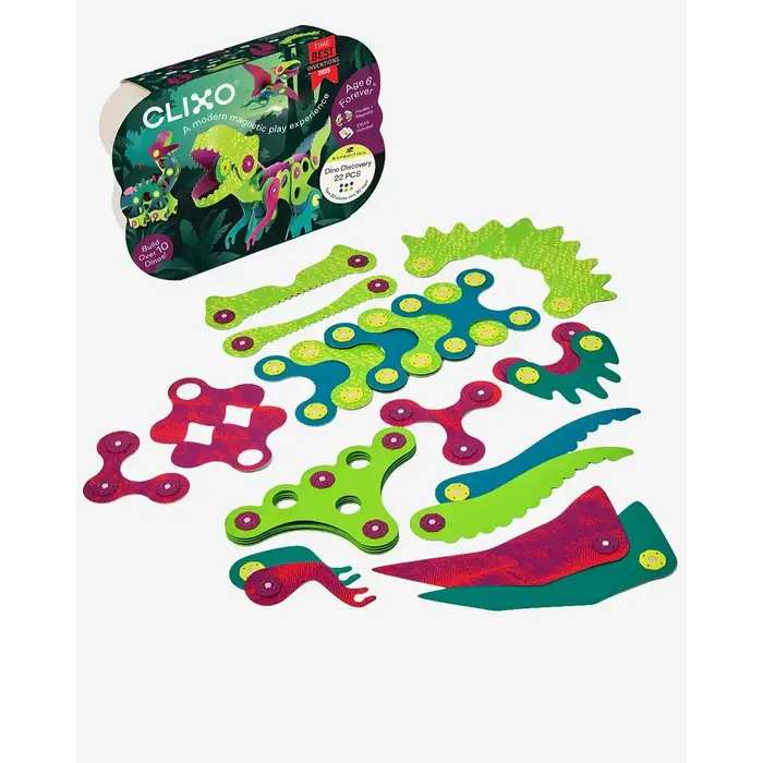 Clixo Clixo® | Dino Discovery Pack