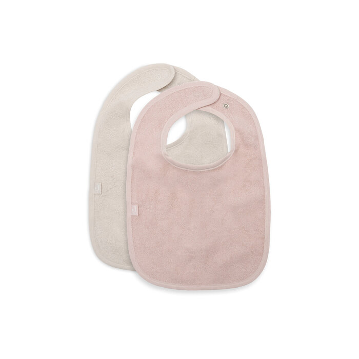 Jollein Slab Badstof Silk Rose/Sand (2pack)