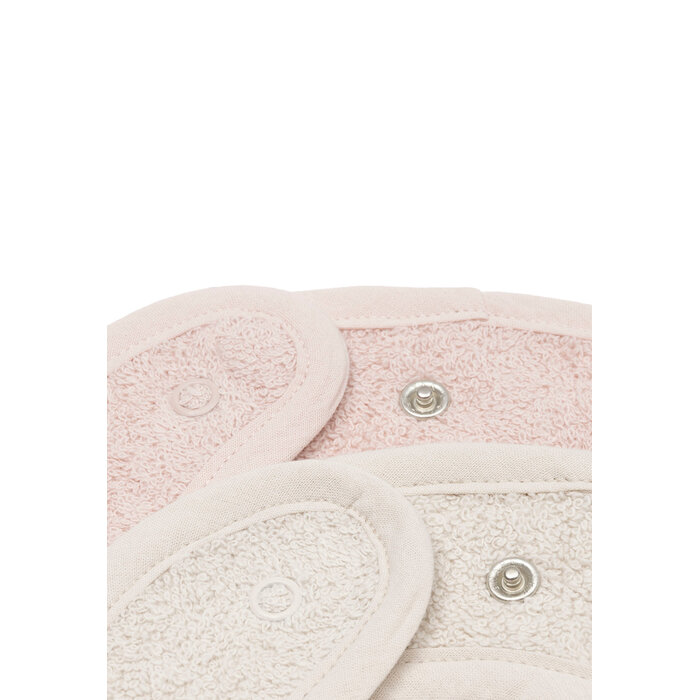 Jollein Slab Badstof Silk Rose/Sand (2pack)