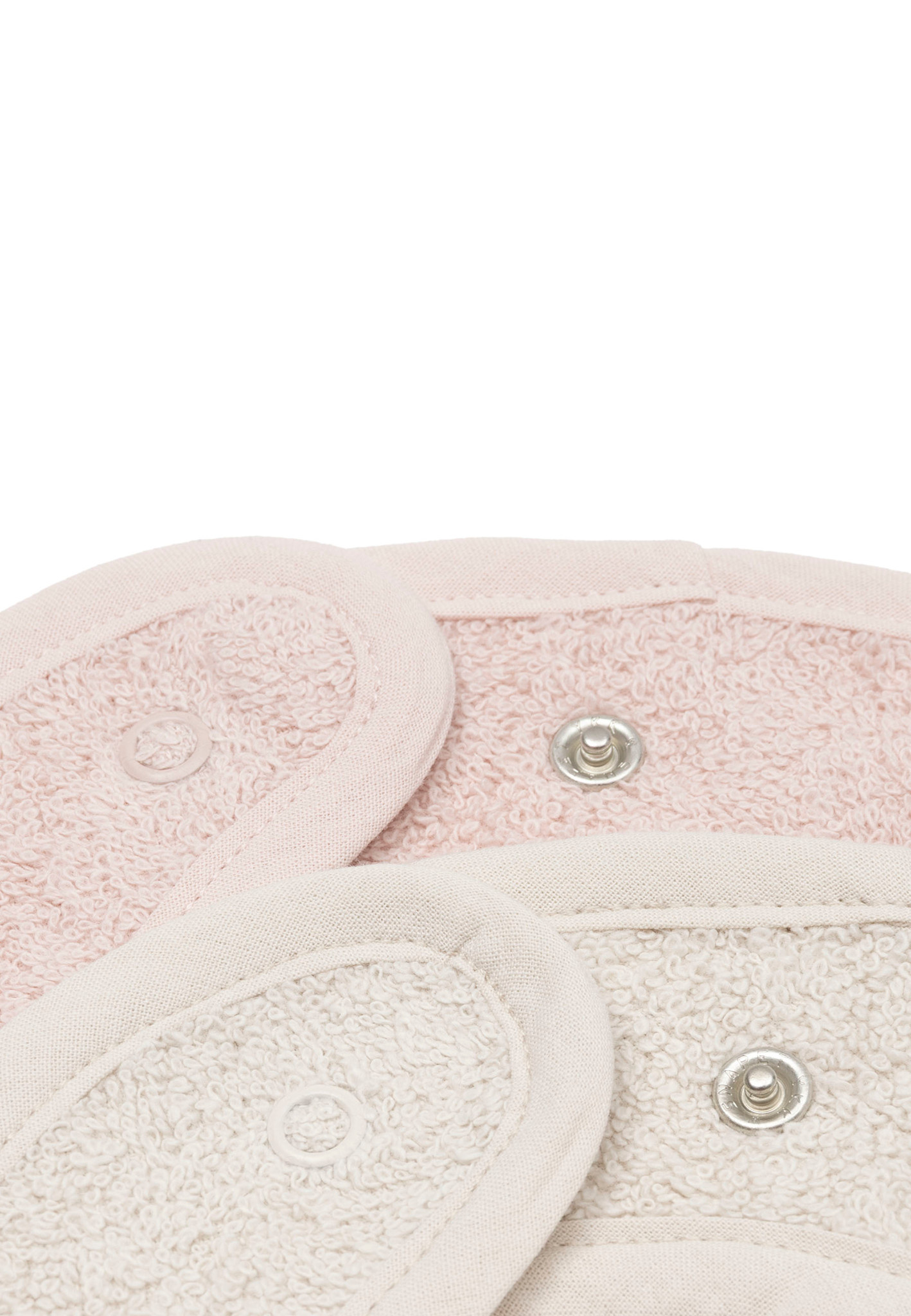 Jollein Slab Badstof Silk Rose/Sand (2pack)