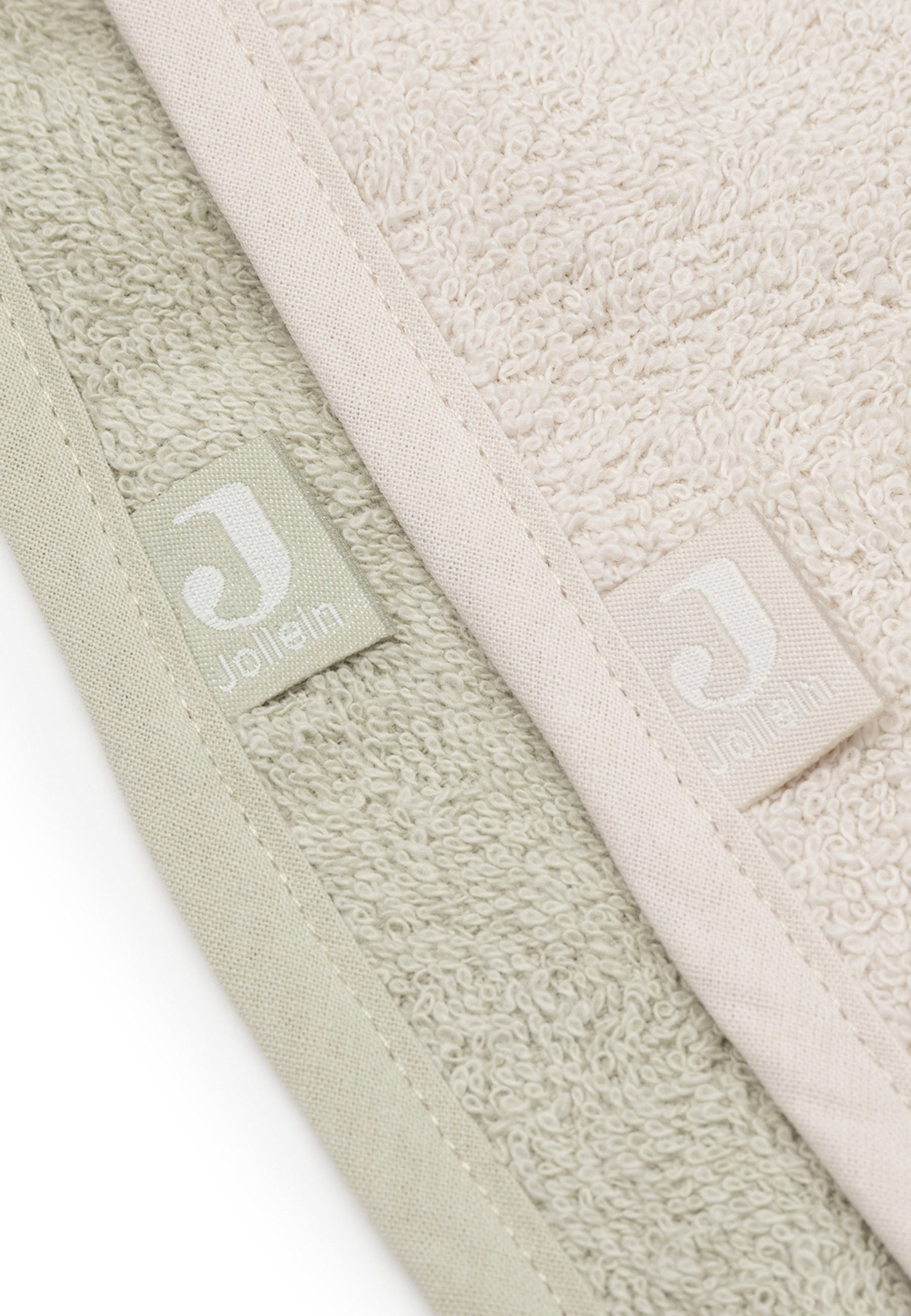 Jollein Slab Badstof Soft Matcha/Sand (2pack)