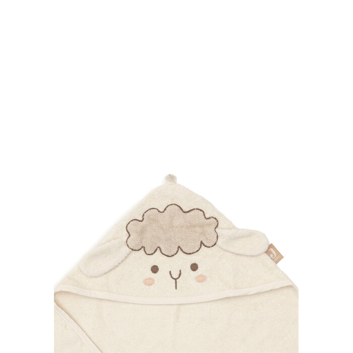 Jollein Badcape Badstof 75x75cm Sheep Sonny