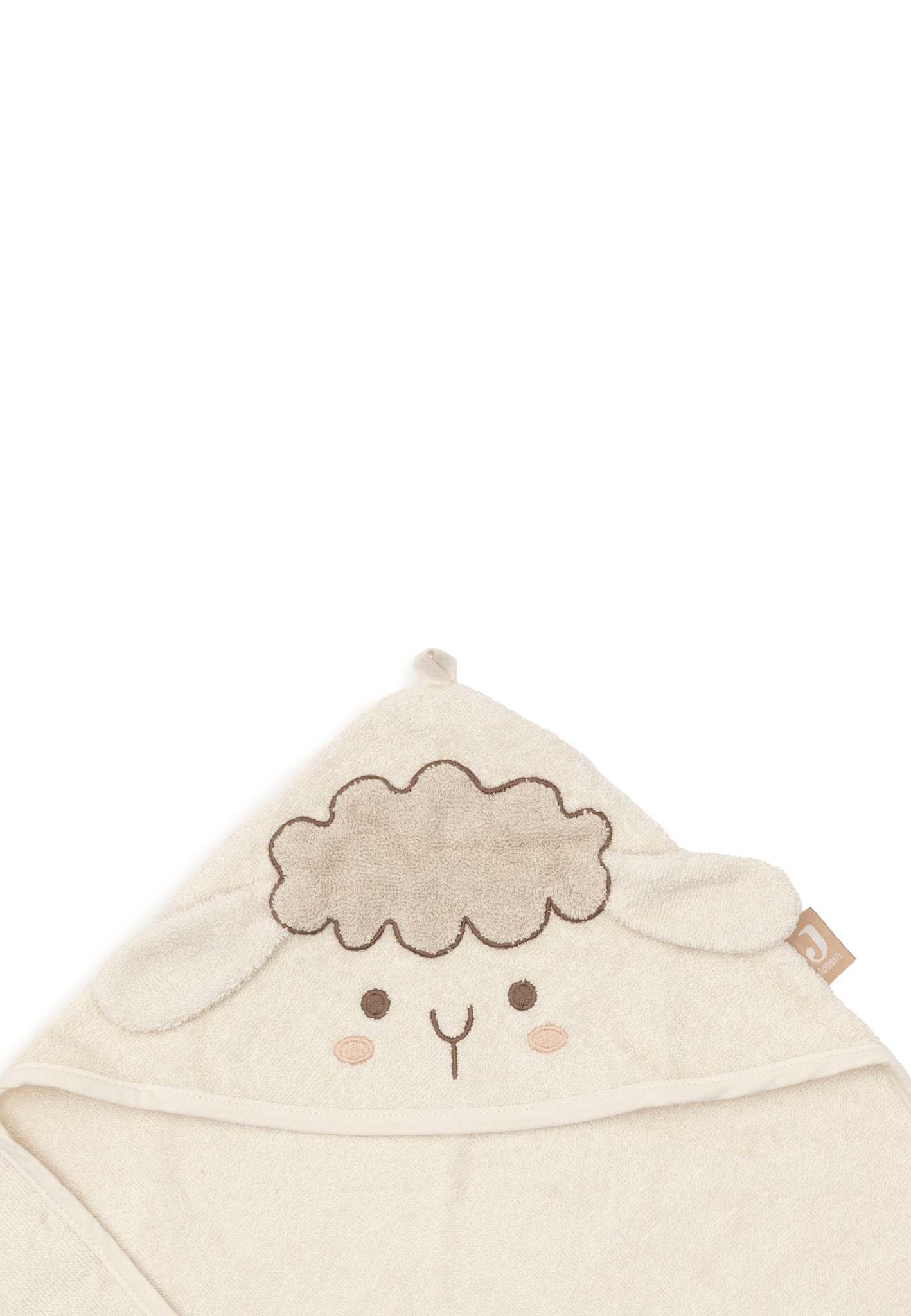 Jollein Badcape Badstof 75x75cm Sheep Sonny