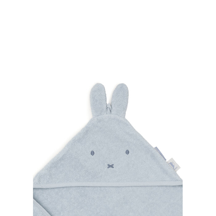 Jollein Badcape badstof 75x75cm Miffy Cloudy Blue