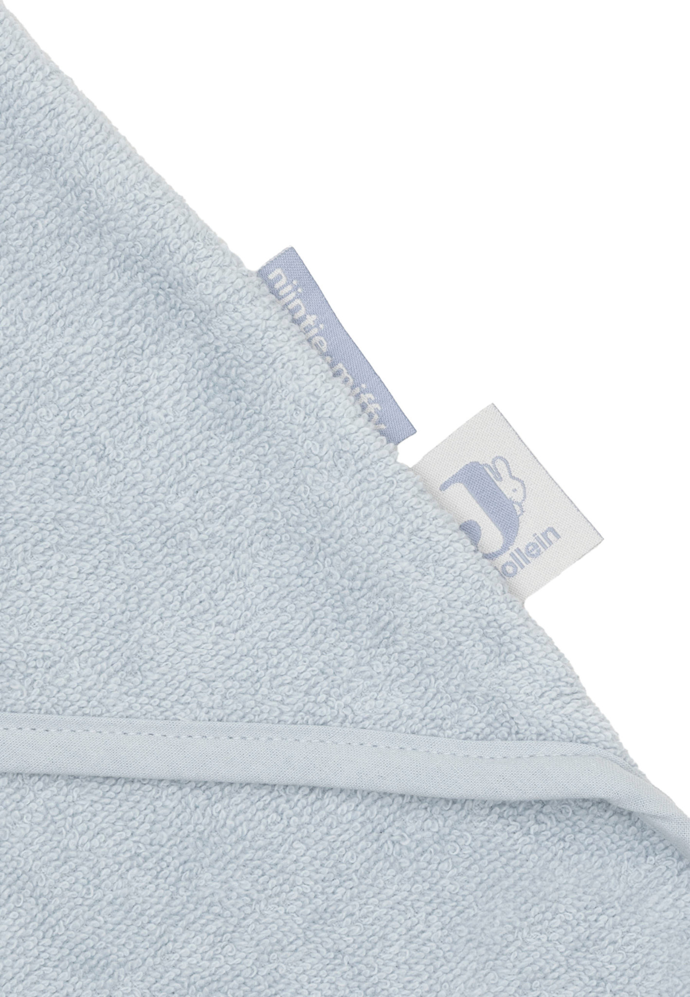 Jollein Badcape badstof 75x75cm Miffy Cloudy Blue