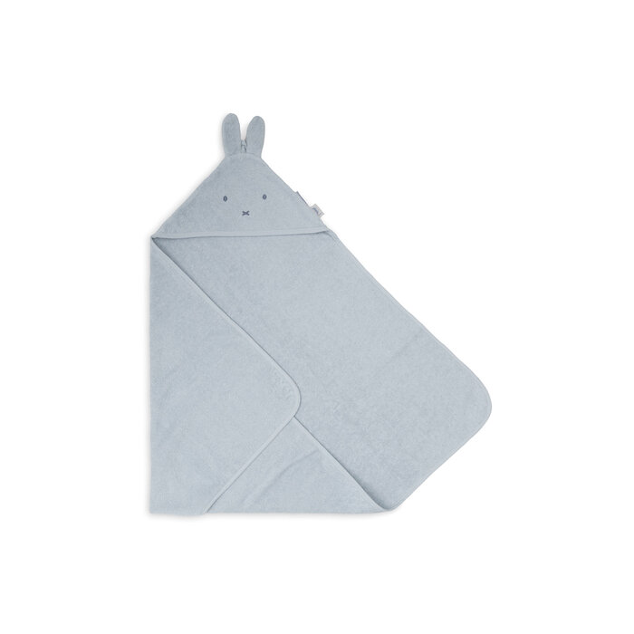 Jollein Badcape badstof 75x75cm Miffy Cloudy Blue
