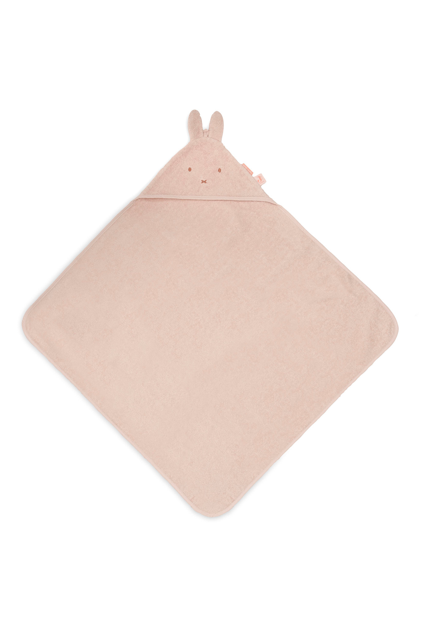 Jollein Badcape badstof 75x75cm Miffy Silk Rose