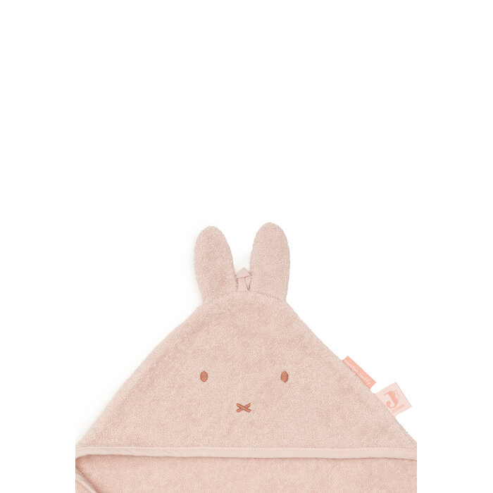 Jollein Badcape badstof 75x75cm Miffy Silk Rose