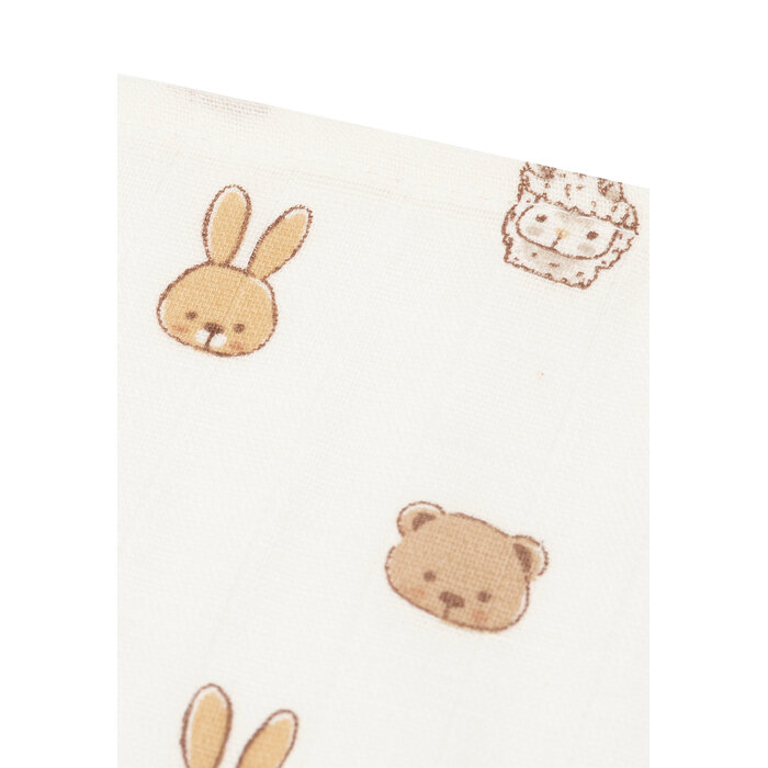 Jollein Hydrofiele Doek Small 70x70cm Jollies (3pack)