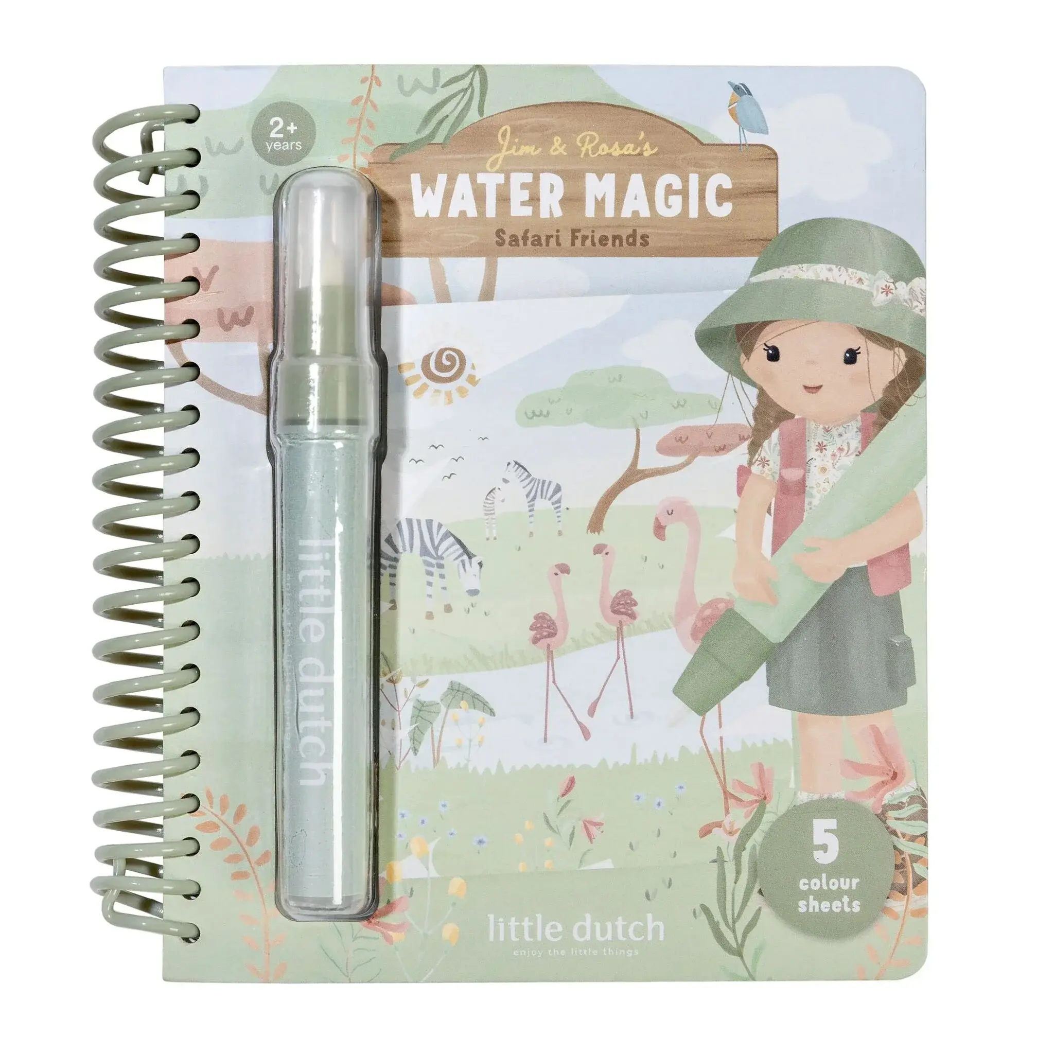 Little Dutch Waterkleurboek - Rosa SF