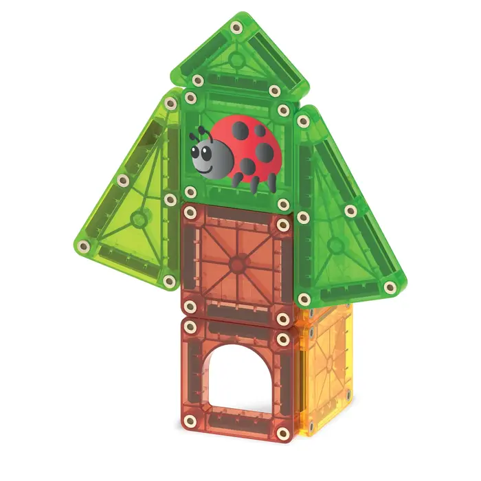 Magna-Tiles MAGNA-TILES® microMAGS Treehouse 24-Piece Travel Set