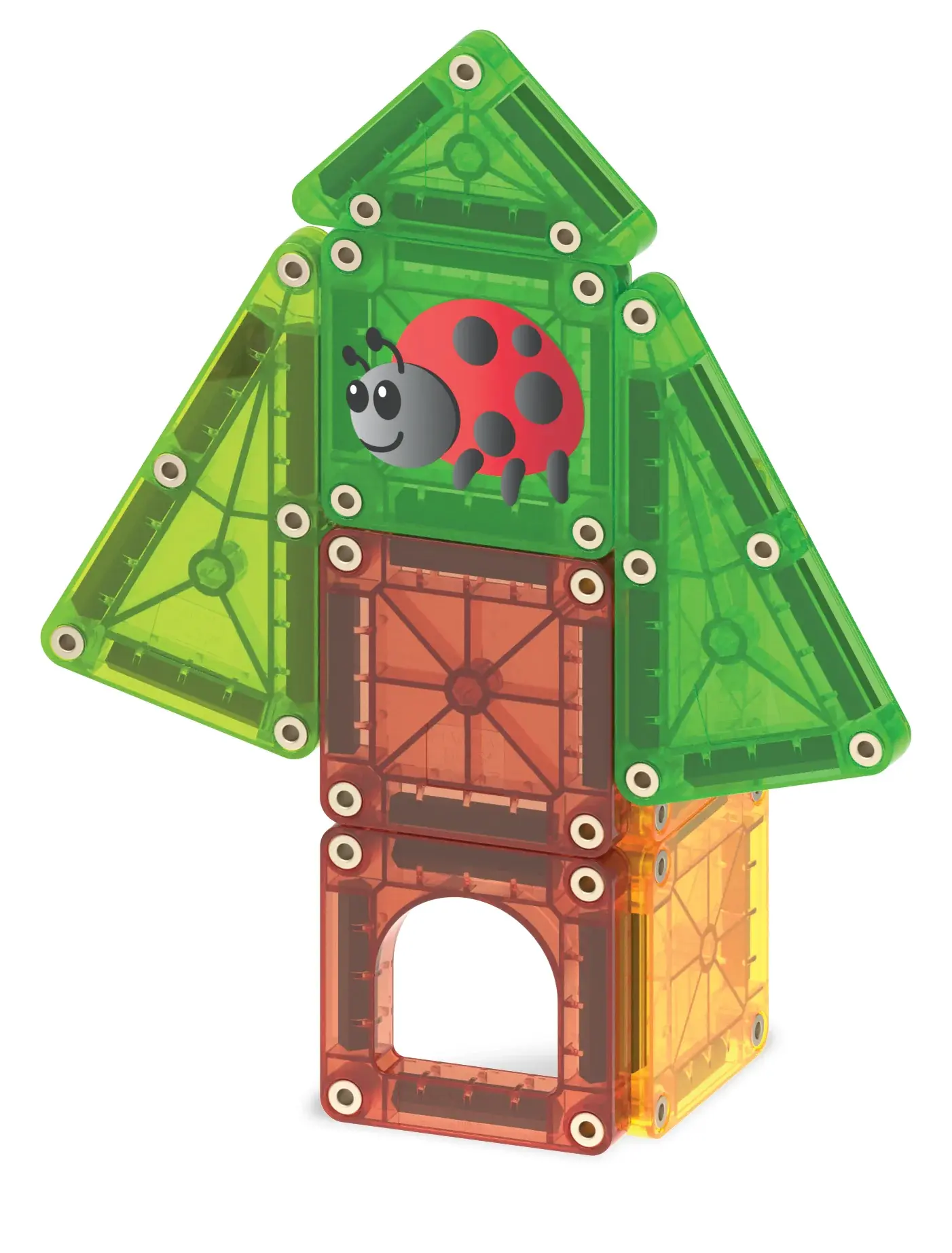 Magna-Tiles MAGNA-TILES® microMAGS Treehouse 24-Piece Travel Set