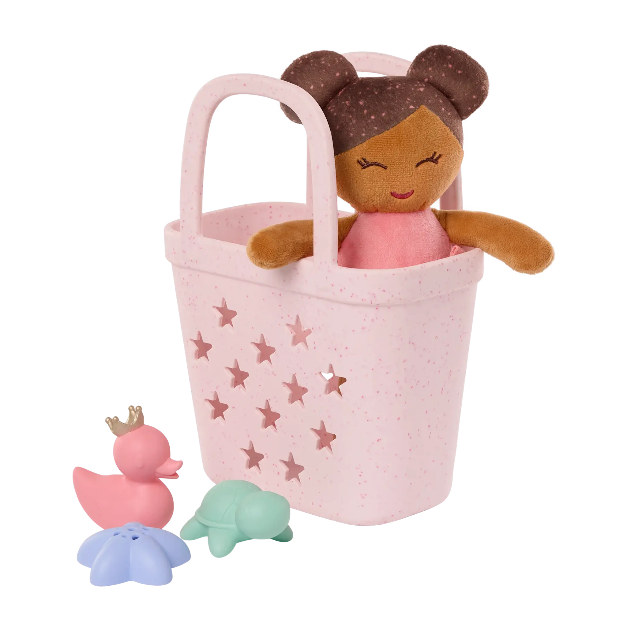 LullaBaby LullaBaby - Bath Doll in a Basket Playset