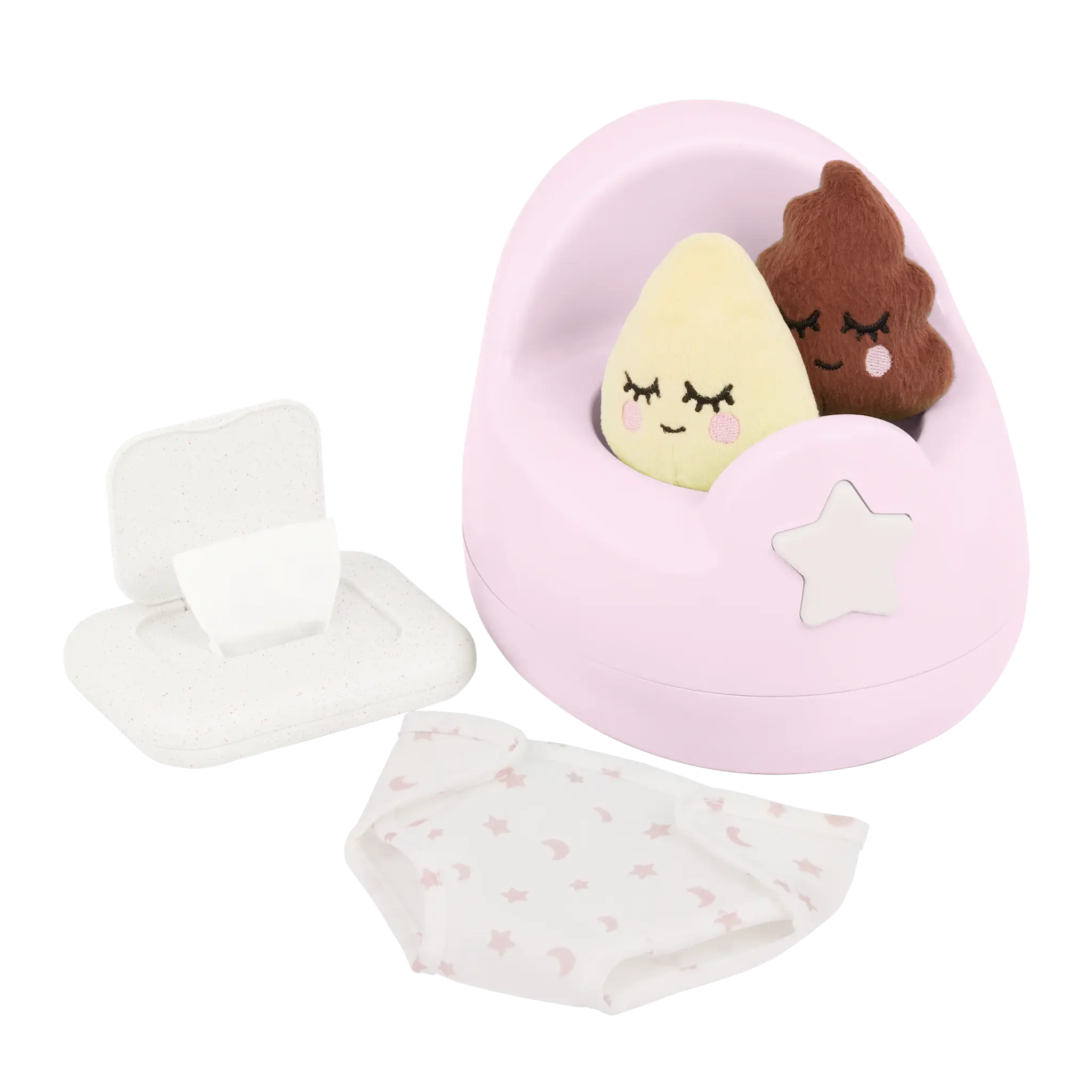 LullaBaby LullaBaby - Dolly Potty set Pink