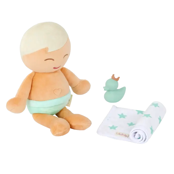 LullaBaby LullaBaby - Plush Boy Bath Doll & Accessory