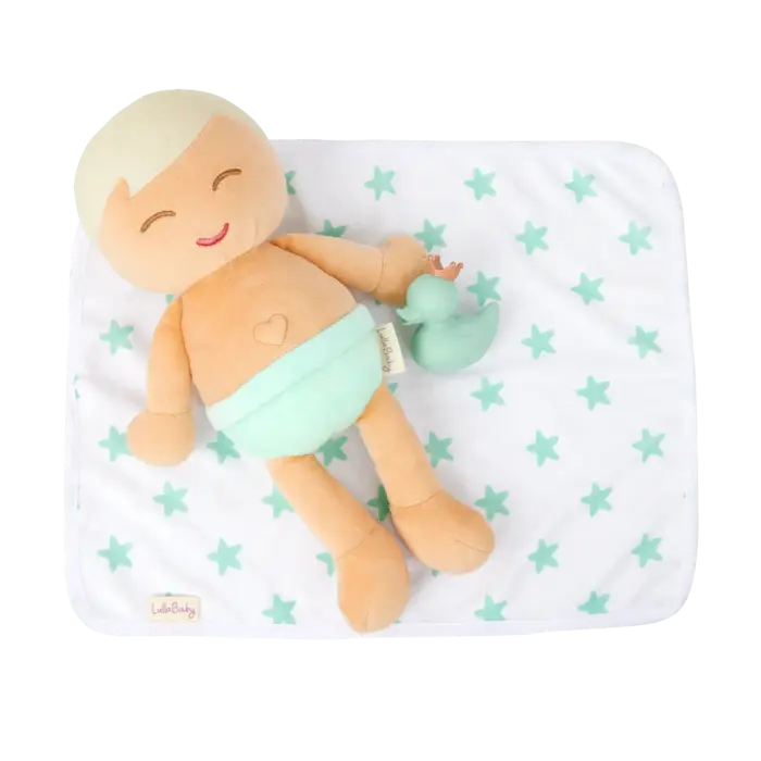 LullaBaby LullaBaby - Plush Boy Bath Doll & Accessory