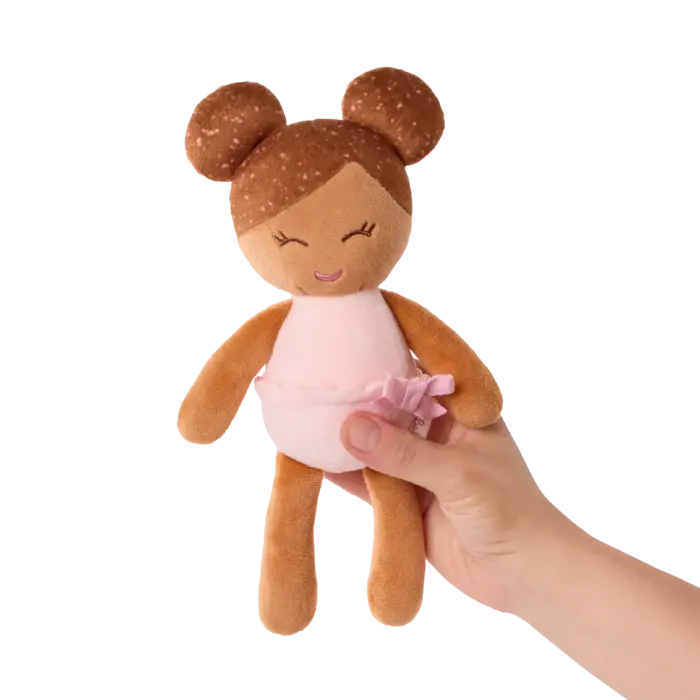 LullaBaby LullaBaby - Small Plush Bath Brown Hair Girl Doll