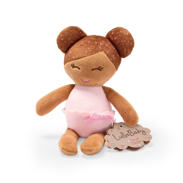 LullaBaby LullaBaby - Small Plush Bath Brown Hair Girl Doll