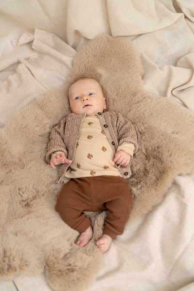A Tiny Story baby cardigan Ivory TIN26429336