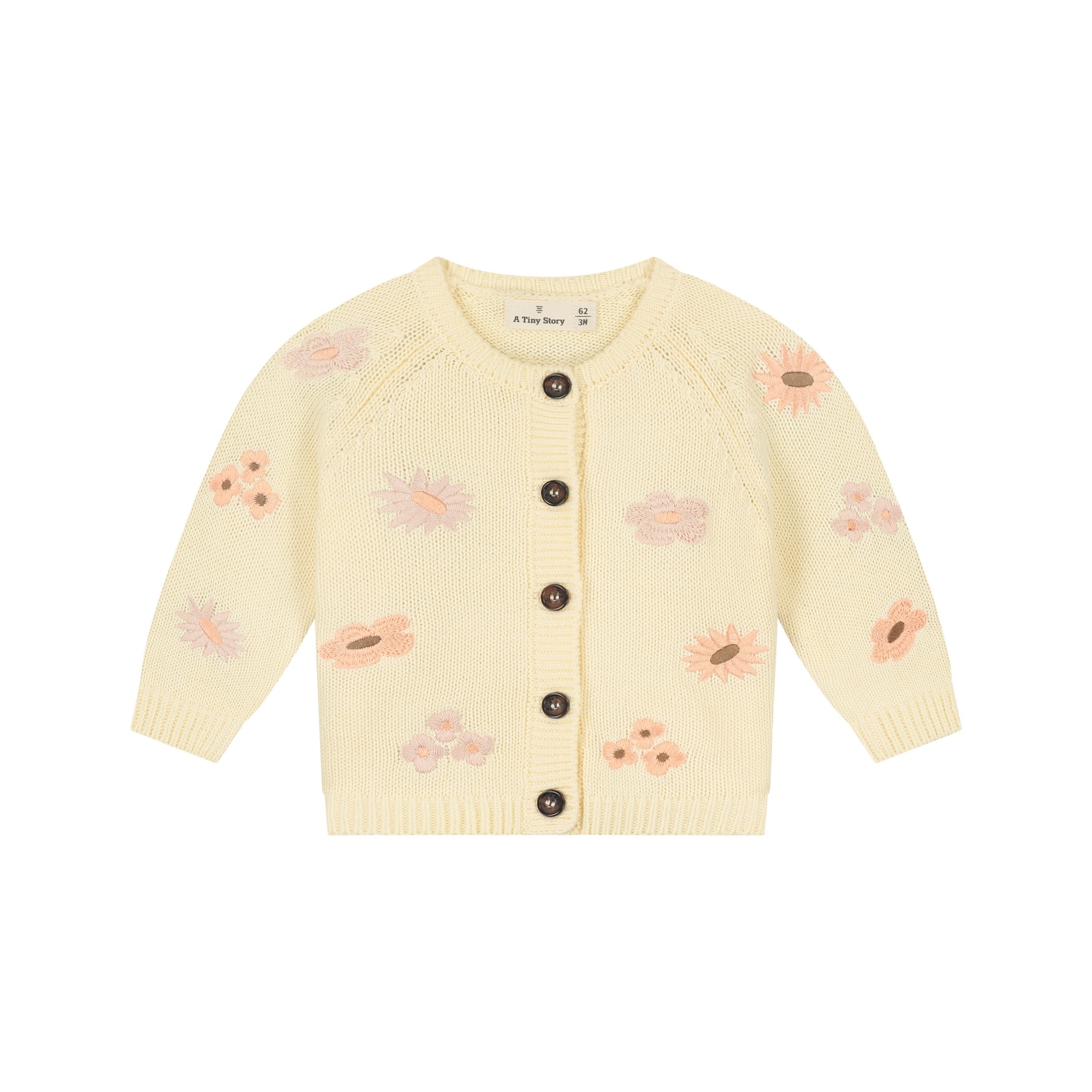 A Tiny Story baby cardigan Ivory TIN26429337