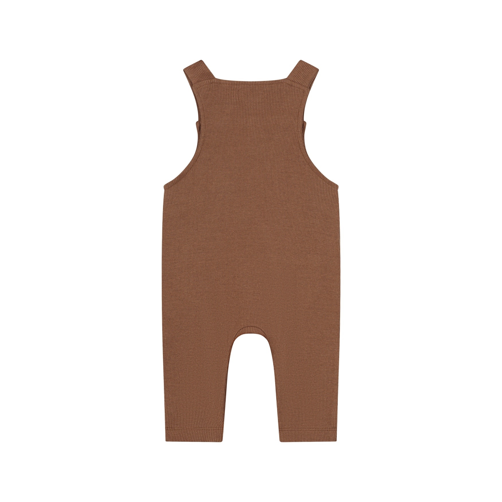 A Tiny Story baby dungaree Coffee