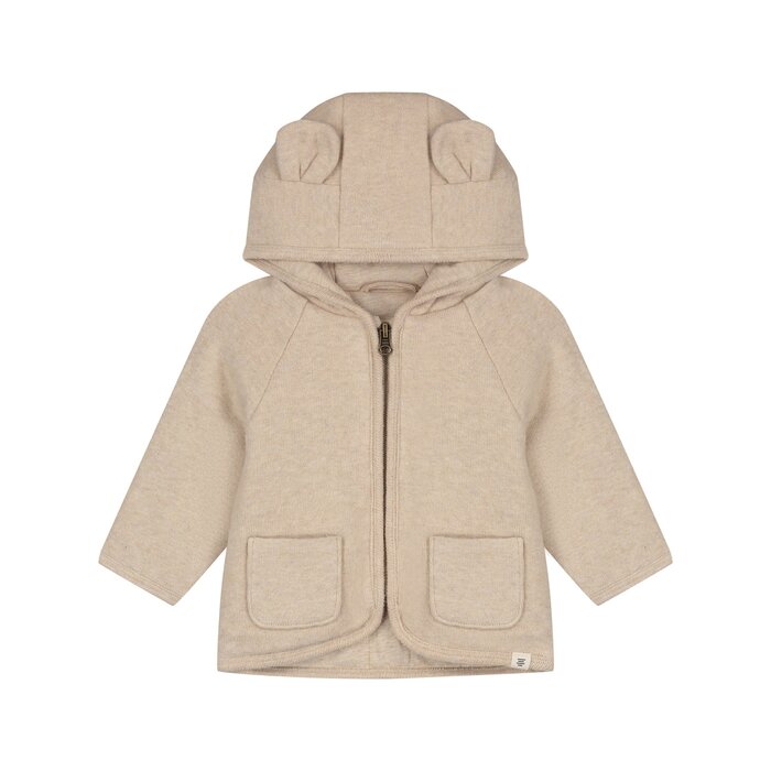A Tiny Story baby jacket Beige melange