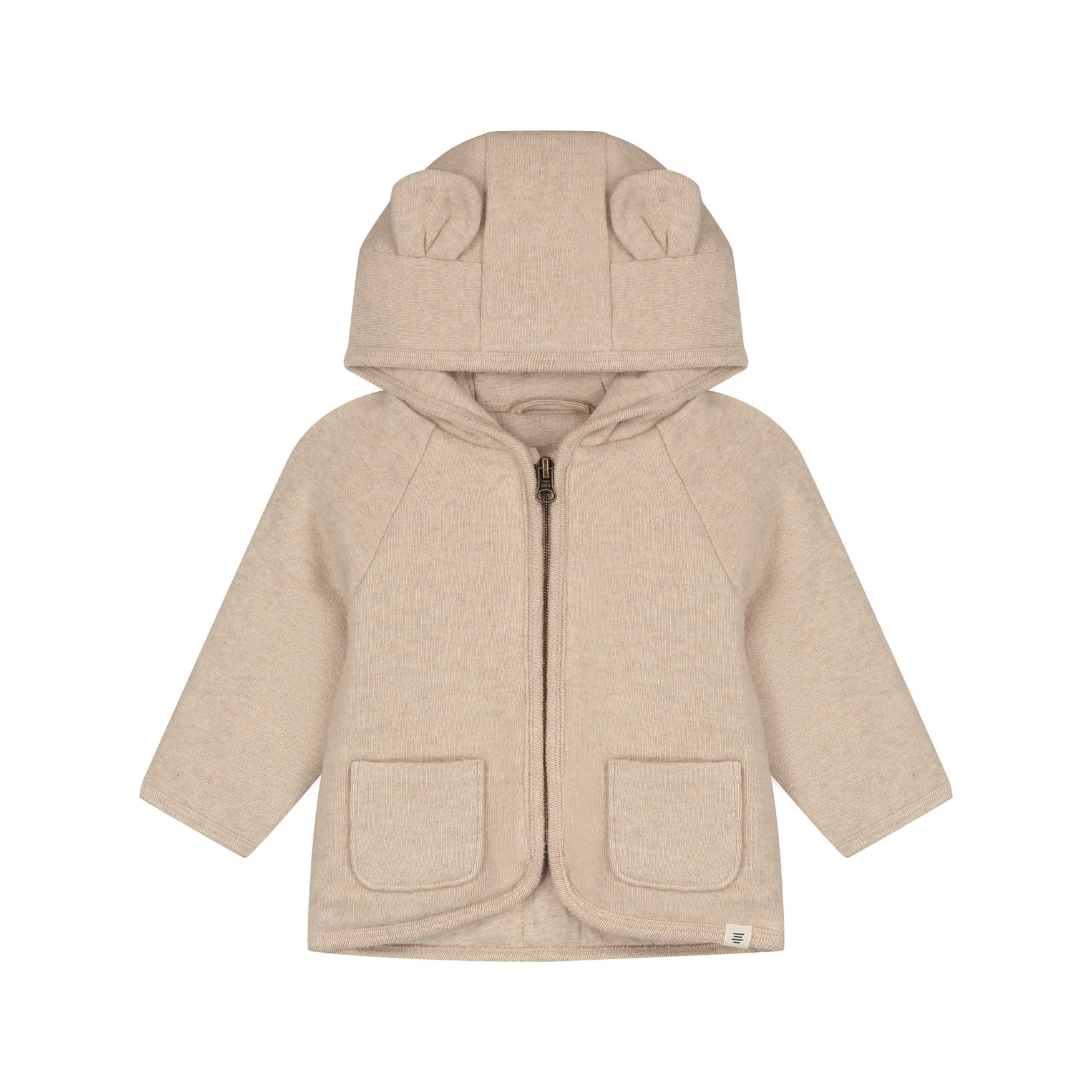 A Tiny Story baby jacket Beige melange