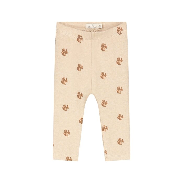 A Tiny Story baby pants Beige melange TIN26429230