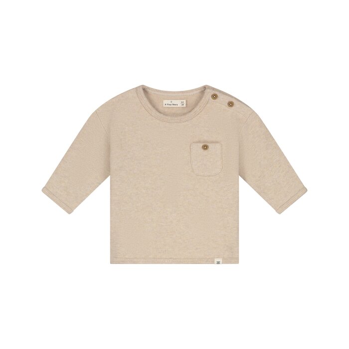 A Tiny Story baby pullover Beige melange